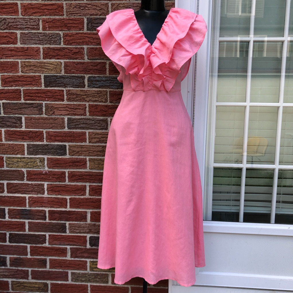 Love Bonito Ruffled Midi-Maxi Dress